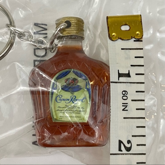 Crown Royal Miniature Bottle Keychain - Picture 6 of 6